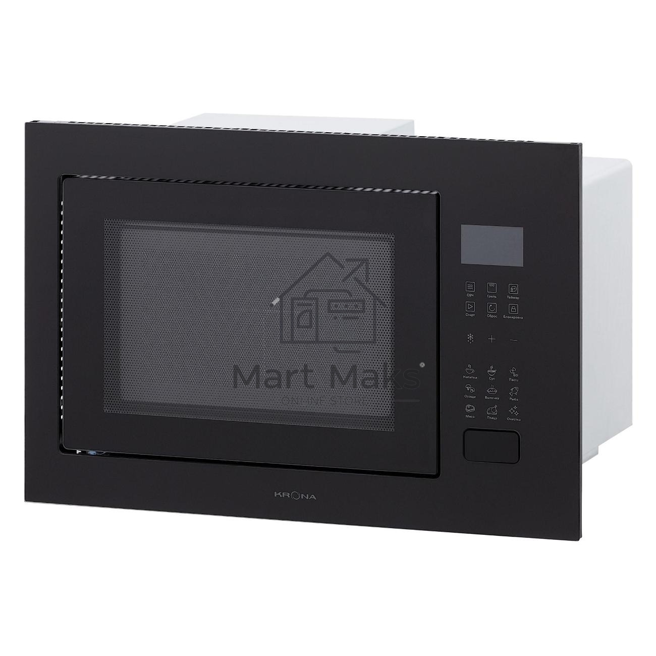 Встраиваемая микроволновая печь Krona REIN 60 BL черный