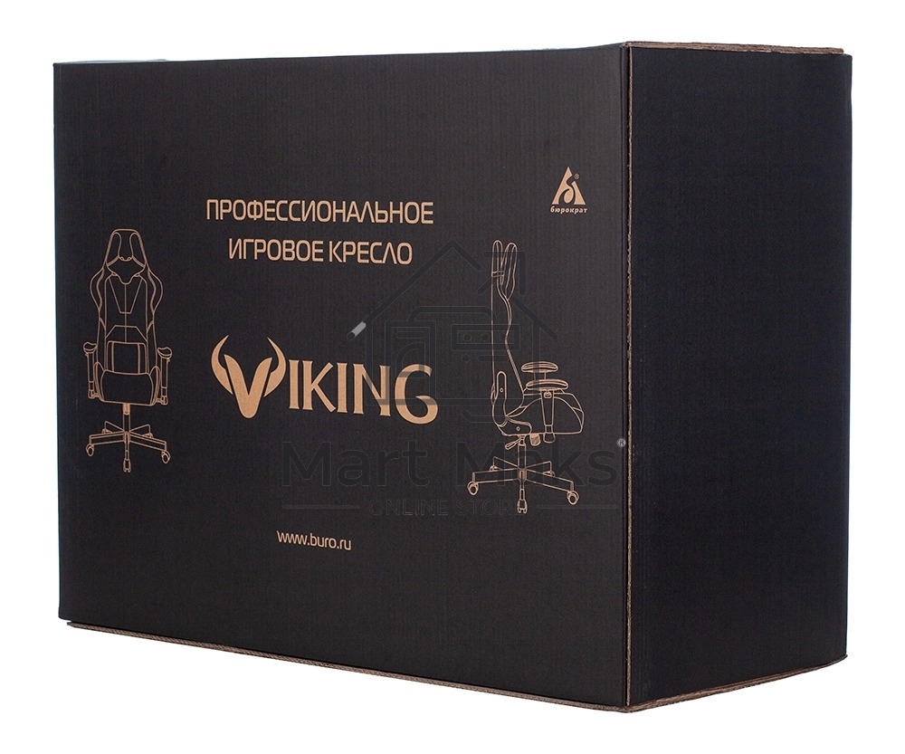 Кресло игровое Бюрократ VIKING 5 AERO LGREEN черный/салатовый искусственная кожа