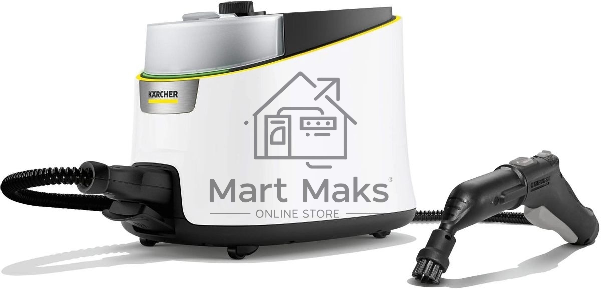Пароочиститель напольный Karcher SC 4 Deluxe Iron EasyFix 2200Вт белый