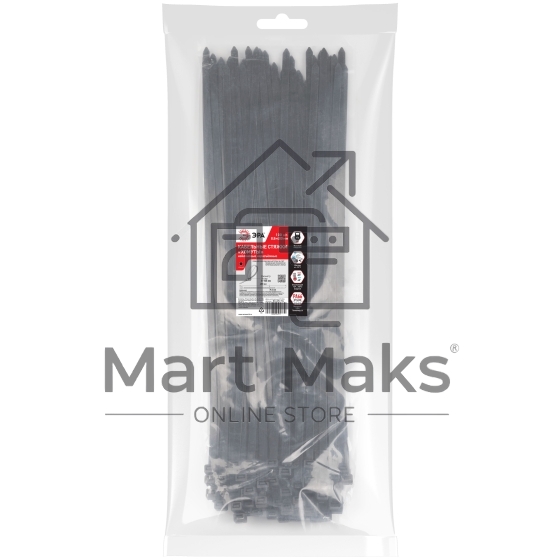 Хомут кабельный 8.8х400 NO-225-194 черный (уп.100 шт) Эра Б0066020