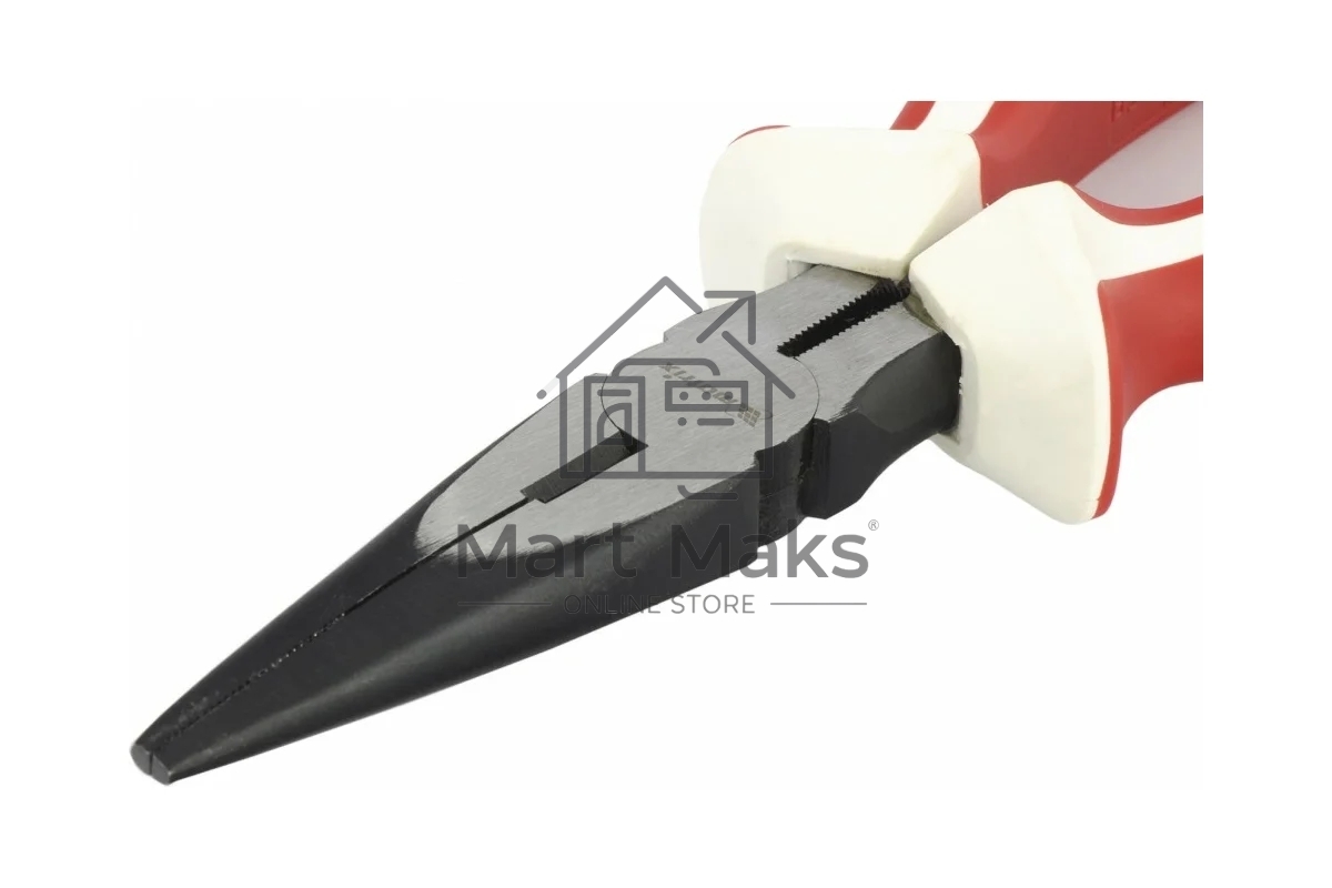 Длинногубцы Matrix Premium 17186 180 мм, прямые, трехкомпонентные рукоятки
