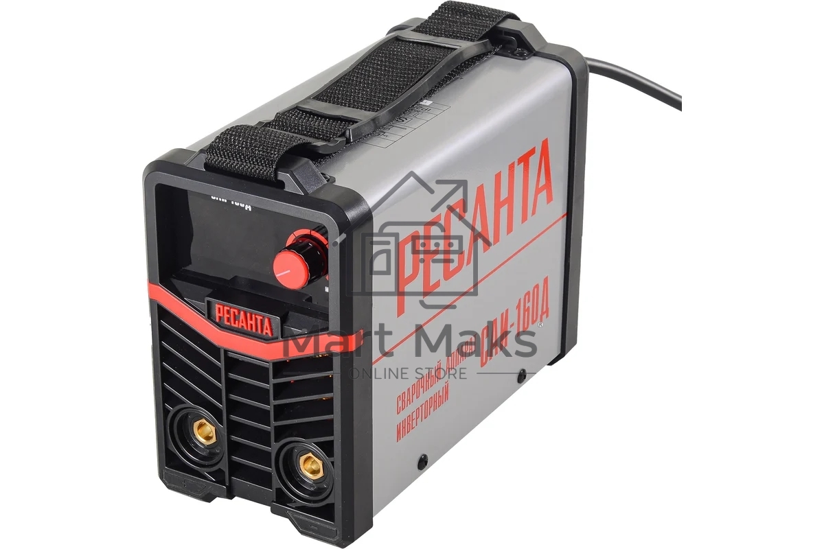Сварочный аппарат Ресанта САИ-160Д инвертор ММА/TIG 6.5кВт