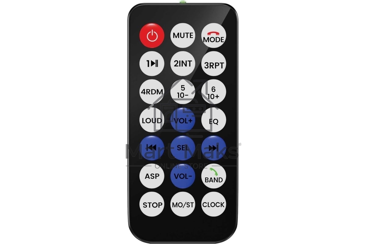 Автомагнитола Navitel RD5, 1 DIN, Bluetooth, USB Type-A, AUX, пульт ДУ