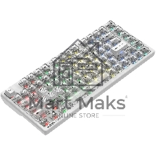 Клавиатура A4Tech Bloody MS76 проводная, USB Type-A, белый