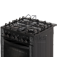 Плита газовая Gefest ПГ 6500-02 0044 черный, конфорок 4 шт, духовка 52 л, 60 см x 85 см x 60 см