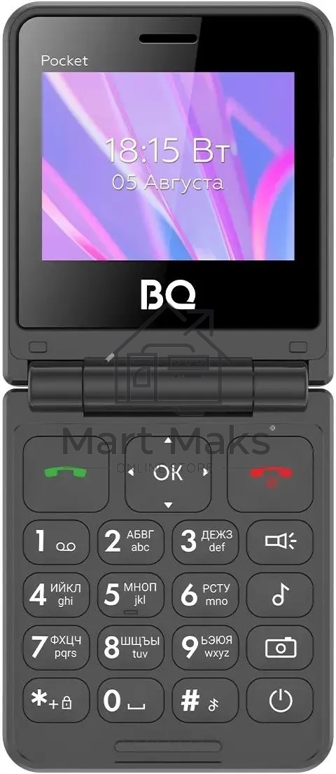 Мобильный телефон BQ 2456 Pocket Black