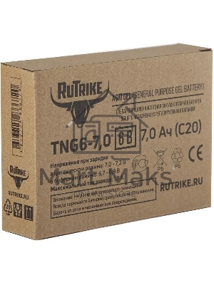 Батарея для ИБП Rutrike TNG6-7,0 6В 7Ач