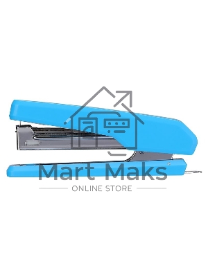 Степлер Deli E0229F Essential N10 (12 листов), ассорти, 50 скоб, закрытый, коробка