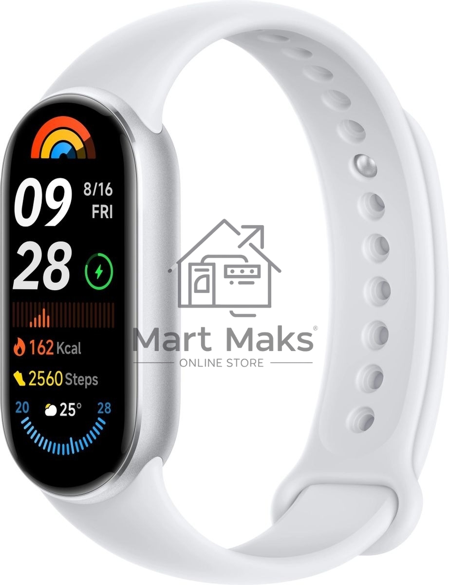 Фитнес трекер Xiaomi Smart Band 9 Glacier серебристый / серебристый