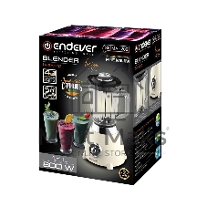 Блендер стационарный ENDEVER Sigma-209 бежевый, 800 Вт, 1,5 л, 2 скорости