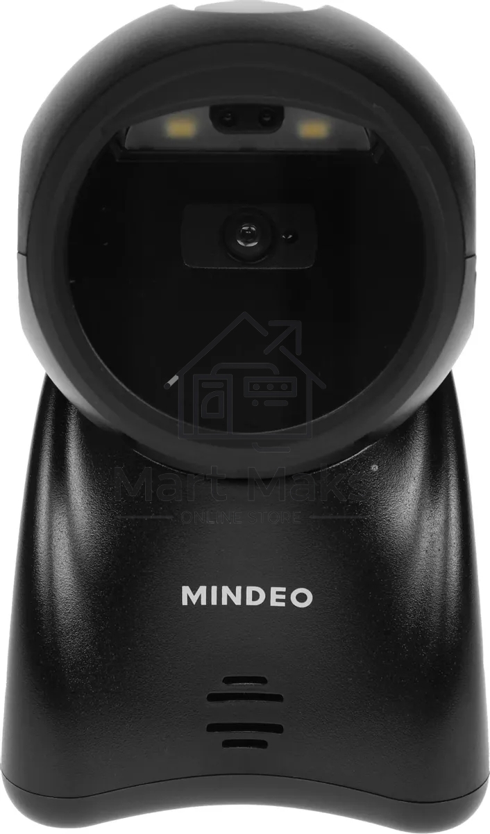Сканер штрих-кода стационарный Mindeo MP725 Kit, 1D/2D имидж, проводной, 45 скан/сек, черный