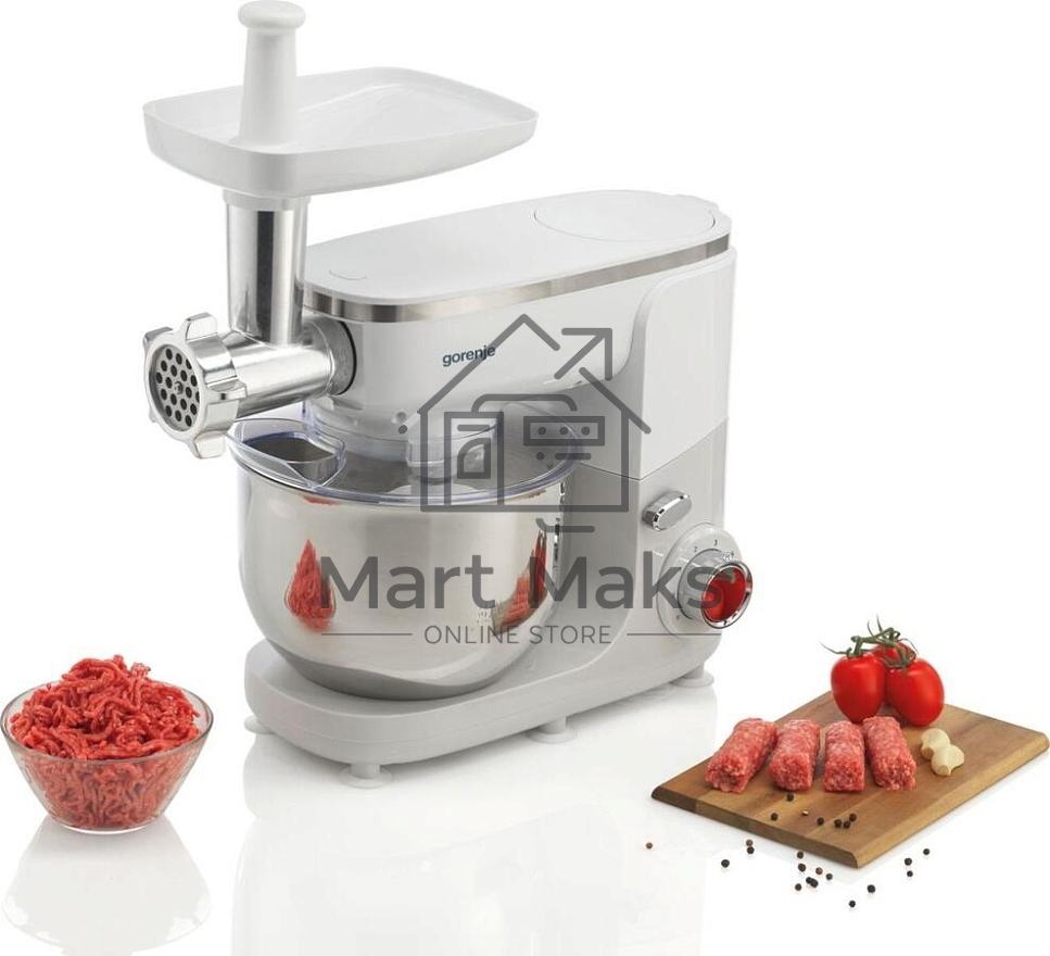 Кухонная машина Gorenje MMC1005W планетар.вращ. 1000Вт белый