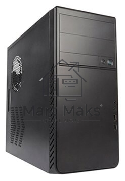Компьютерный корпус MidiTower Powerman ES861 черный PM-450ATX 4*USB 2.0 Audio mATX