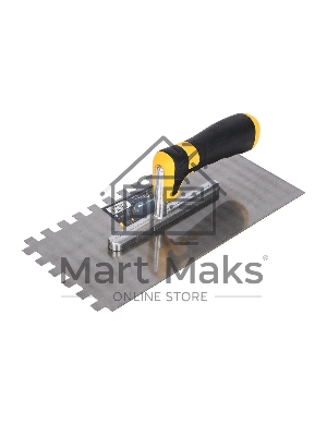 Кельма зубчатая прямоугольная Deli DL509312 280х130мм