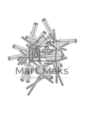 Заклепки алюминиевые Denzel, 3/16