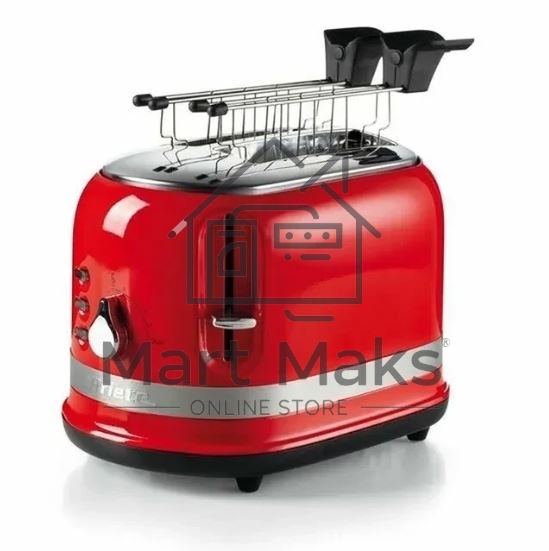 Тостер Ariete Moderna 0149/00 красный, 815 Вт, 2 слота