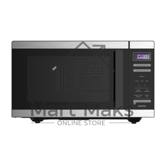 Микроволновая печь Centek CT-1566 черный/сталь, 20 л, 800 Вт, сенсор