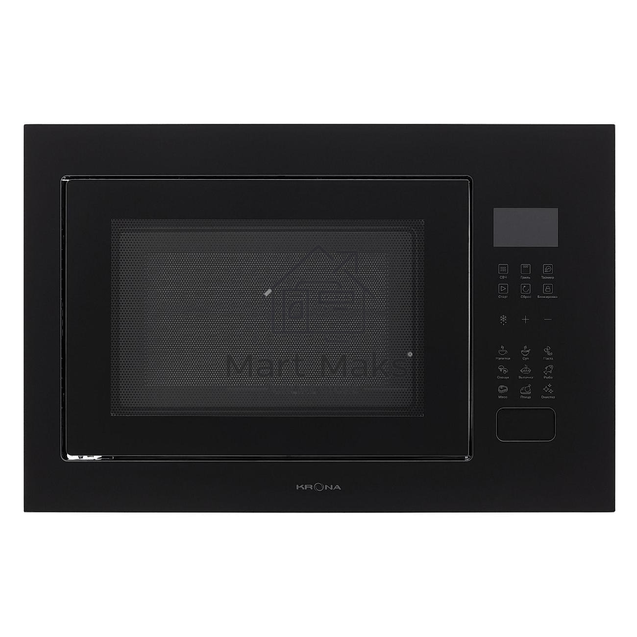 Встраиваемая микроволновая печь Krona REIN 60 BL черный