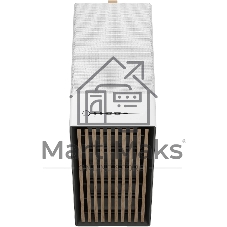Компьютерный корпус без блока питания Case Fractal Design North TG Clear Tint, Midi-Tower, 2x140мм, 2xUSB-A 3.2 + 1xUSB 3.2 Type-C ATX, mATX, mITX Wood panel, Chalk белый