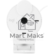 Веб-камера Logitech Brio 300 1920x1080, 30 кадр/с, USB Type-C, микрофон (шумоподавление), автоматическая фокусировка, автоосвещение, универсальное крепление белая