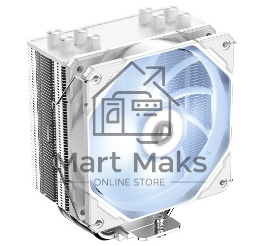 Кулер ID-COOLING SE-224-XTS белый 120мм алюминий+медь 1500rpm 29db 4-pin 220W 151мм