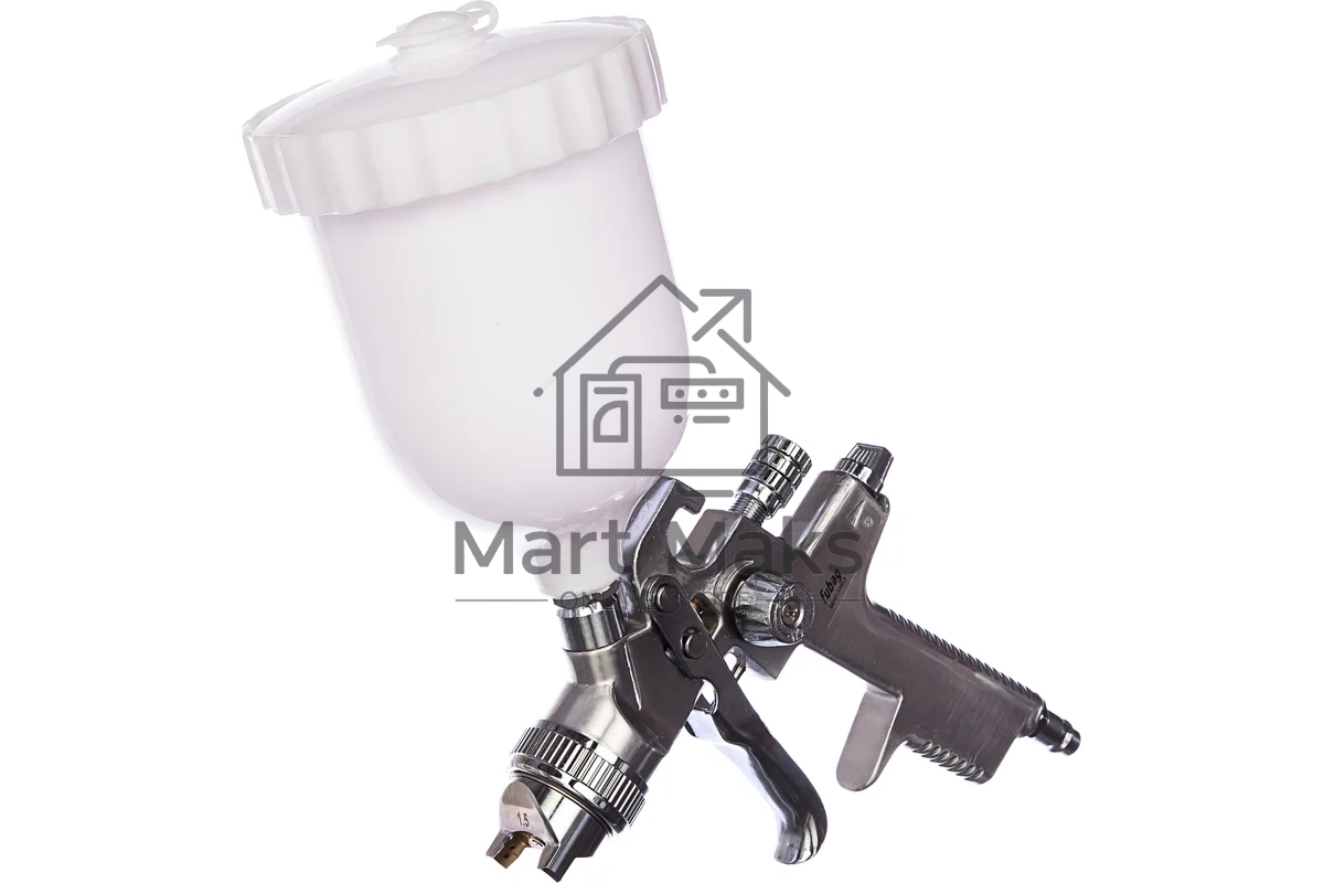 Краскопульт пневматический FUBAG G600/1.5 HVLP 110141 expert 265л/м 3бар верхний бачок 0.6л 1.5мм