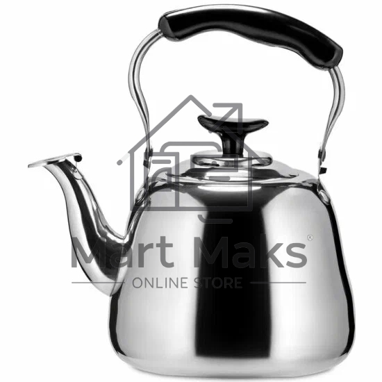 Чайник для плиты TECO TC-502-1 1,5л нержавейка