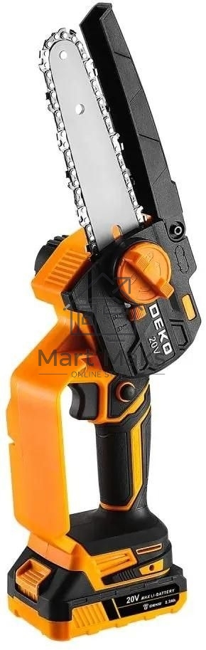 Пила цепная аккумуляторная DEKO DKCHS 20-6 PRO, 4