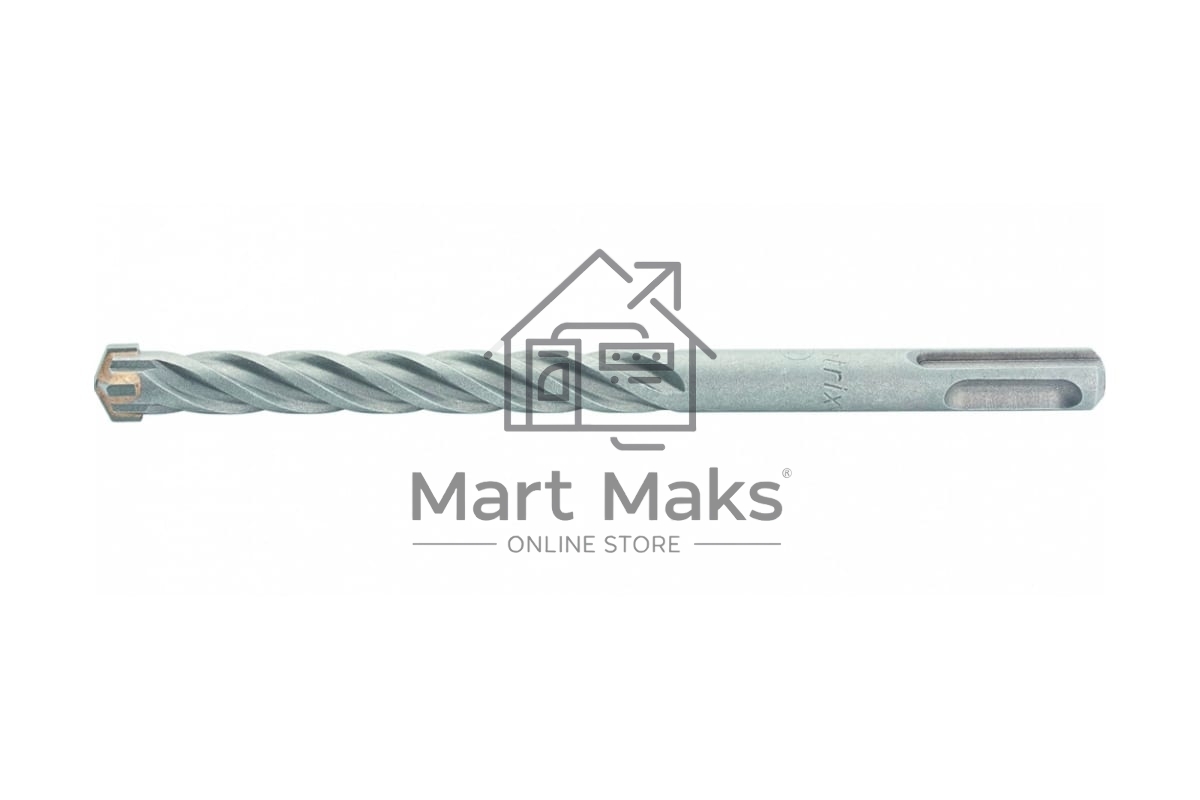 Бур по бетону MATRIX, 8x210 мм, SDS PLUS c крестовой пластиной MATRIX 70648