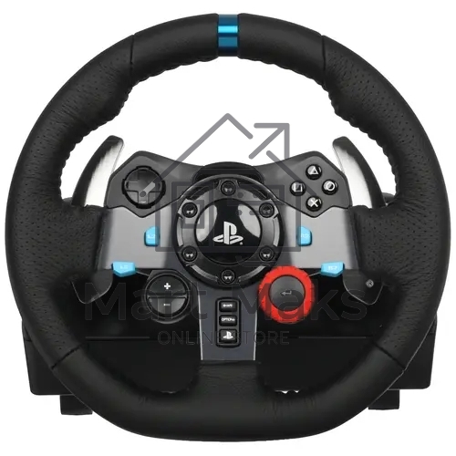 Руль LOGITECH G29 игровой (USB, для PS и PC, педали, виброотдача, 941-000113/941-000112/941-000142)