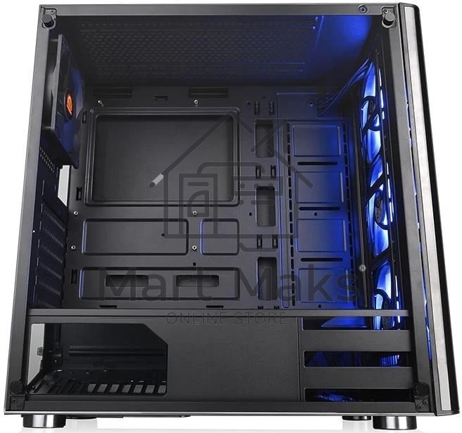 Компьютерный корпус V200 TG RGB CA-1K8-00M1WN-01 Black/Win/SPCC/Tempered Glass*1/120mm RGB Fans*3 + 120mm Standard Fan*1/MB Sync