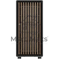 Компьютерный корпус без блока питания Case Fractal Design North TG Clear Tint, Midi-Tower, 2x140мм, 2xUSB-A 3.2 + 1xUSB 3.2 Type-C ATX, mATX, mITX Wood panel, Chalk белый