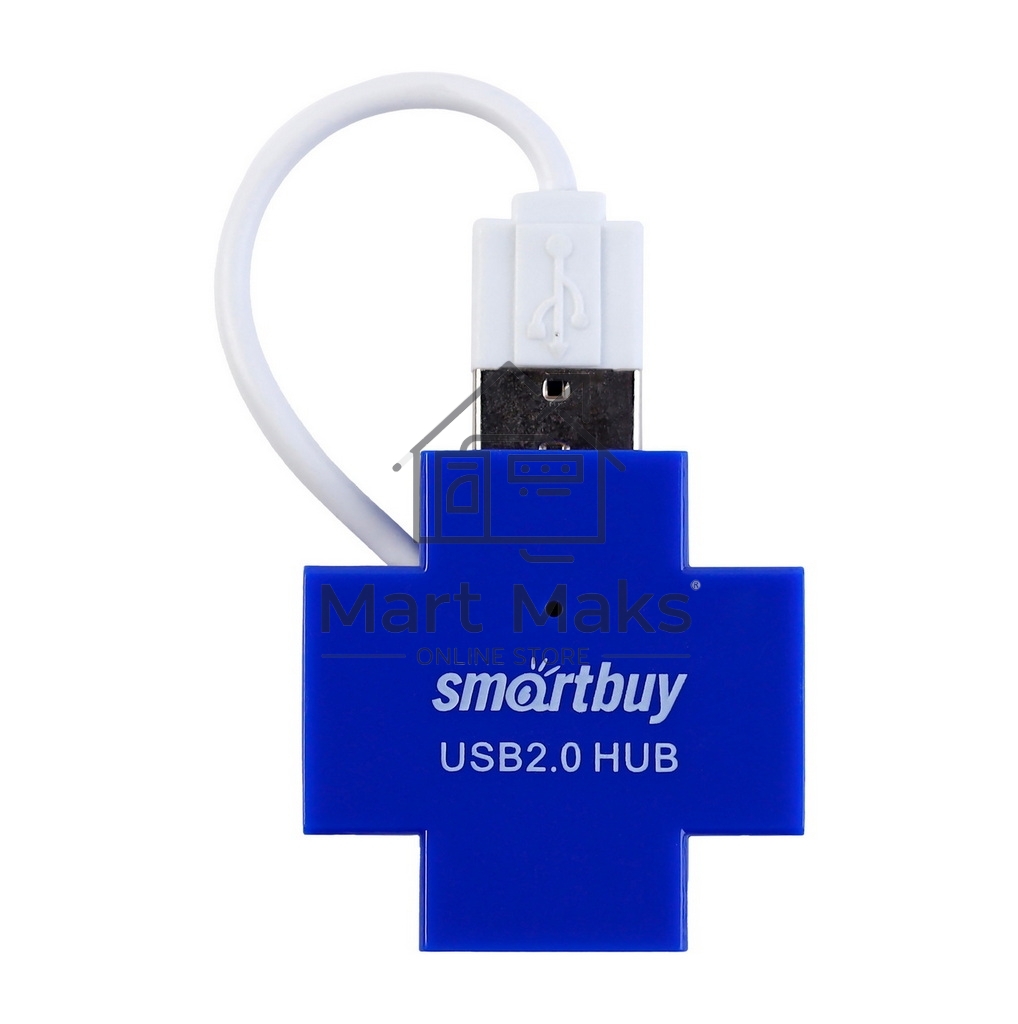 USB-хаб Smartbuy (SBHA-6900-B) 4 порта синий