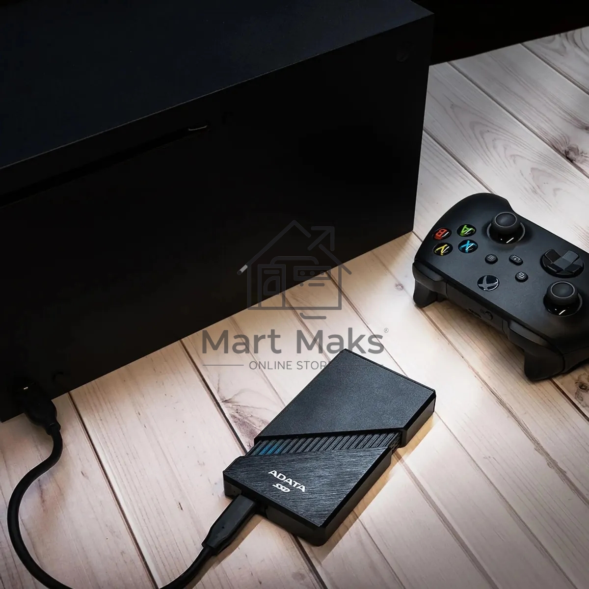 Накопитель SSD ADATA USB-C 1TB EXT. черный SE920-1TCBK
