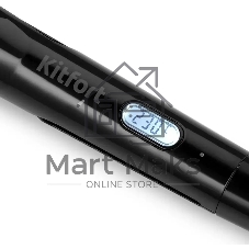 Выпрямитель Kitfort КТ-3225 45Вт черный макс.темп.:230С покрытие:керамическое