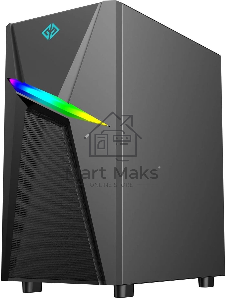Компьютер IRU Corp 715 TWR i5 12600K (3.7) 16Gb SSD1Tb RTX4060 8Gb Free DOS GbitEth 650W черный (2068590)