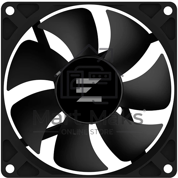 Кулер ZALMAN CNPS4X BLACK V2, 92mm FAN, 3 HEAT PIPES, 4-PIN PWM, 800-2000 RPM, 29DBA, HYDRO BEARING, LGA1851/1700, AM5/AM4, screw type installation