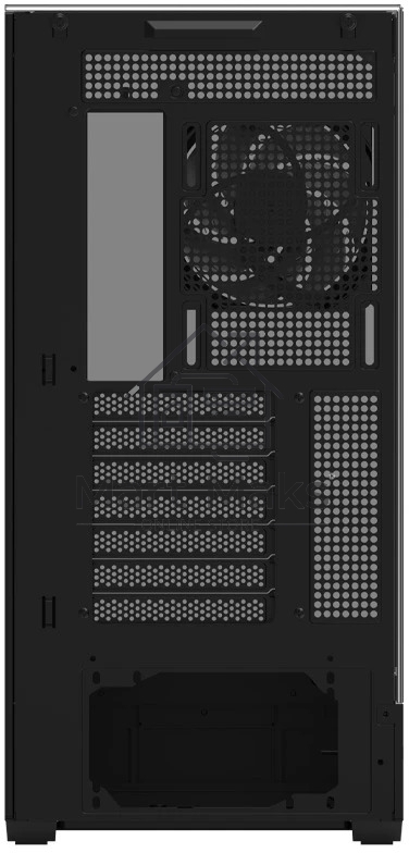 Компьютерный корпус ZALMAN P40 Prism Plus, ATX, черный, WINDOW, 3xCombo (3.5'' or 2.5