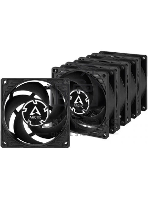 Вентилятор для корпуса ARCTIC P8 PWM PST Value Pack черный - retail (ACFAN00154A)