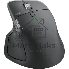 Мышь Logitech MX Master 4 графитовый оптическая 8000dpi беспров. BT/Radio USB для ноутбука 8but (910-007565)