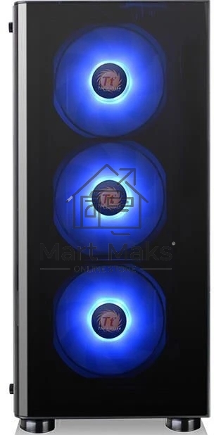 Компьютерный корпус V200 TG RGB CA-1K8-00M1WN-01 Black/Win/SPCC/Tempered Glass*1/120mm RGB Fans*3 + 120mm Standard Fan*1/MB Sync