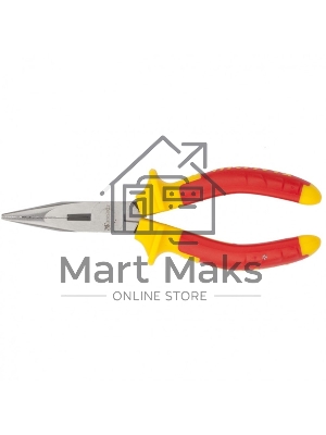 Длинногубцы Matrix прямые Insulated 17101 160 мм, двухкомпонентные рукоятки PROFESSIONAL