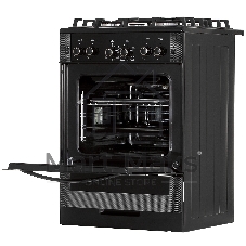 Плита газовая Gefest ПГ 6500-02 0044 черный, конфорок 4 шт, духовка 52 л, 60 см x 85 см x 60 см