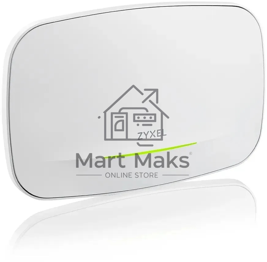 Точка доступа Zyxel NebulaFlex NWA130BE, WiFi 7, 802.11a/b/g/n/ac/ax/be (2,4 и 5 ГГц), MU-MIMO, антенны 2x2, до 688+4320 Мбит/с, 2xLAN 2.5GE, PoE
