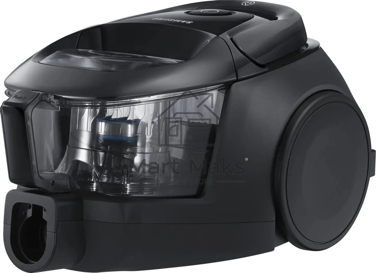 Пылесос Samsung VC18M31C0HG/EV черный, 380/1800 Вт, уборка сухая, пылесборник контейнер 2 л