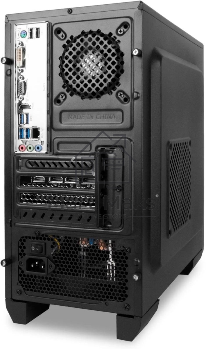 Компьютер IRU Game 310H6GE MT i5 12400F (2.5) 16Gb SSD512Gb RTX3060 12Gb Free DOS GbitEth 650W черный (2000612)