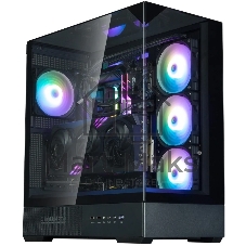 Компьютерный корпус ZALMAN P40 Prism Plus, ATX, черный, WINDOW, 3xCombo (3.5'' or 2.5