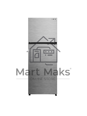 Холодильник Hitachi HRTN6443SXCS серебристый двухкамерный 315/94л морозилка сверху