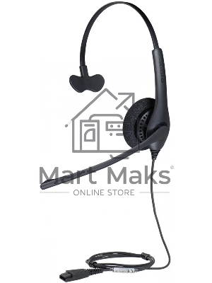 Гарнитура Jabra BIZ 1500 Mono чёрный, проводная