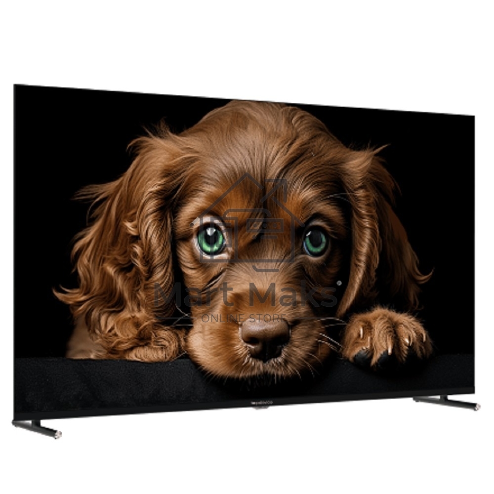 Телевизор Topdevice 50'' TDTV50CQ09U черный QLED UHD 60Hz Google TV 2/16Гб